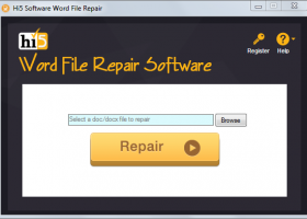 Hi5 Software Word File Repair screenshot