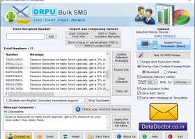 Bulk Text Messaging Software screenshot