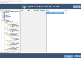 Aryson Thunderbird Backup Tool screenshot