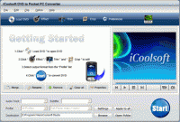 iCoolsoft DVD to Pocket PC Converter screenshot