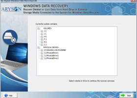 Hard Disk Data Recovery screenshot