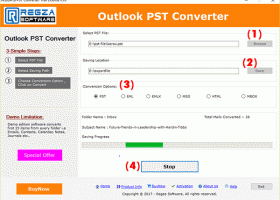 PST Converter screenshot