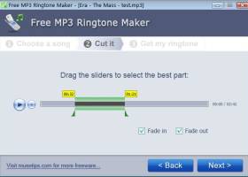 Free MP3 Ringtone Maker (Portable) screenshot