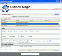 Convert Outlook to MSG File screenshot
