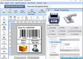 Barcode Label Printing Software screenshot