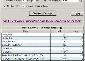 USPS Postage Rates and Tracking screenshot