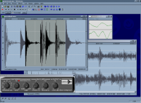 Wavosaur free audio editor screenshot