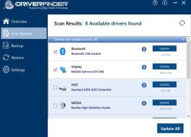 DriverFinder screenshot