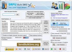 Send Bulk SMS Software for Multi Mobile screenshot