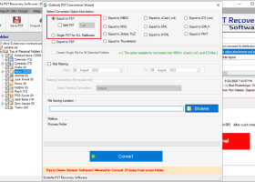 Enstella Outlook PST Recovery Software screenshot