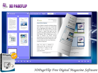 3DPageFlipFree Digital Magazine Software screenshot