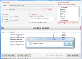 Email Address Grabber for Gmail screenshot