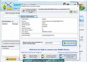 Send Free SMS to Mobiles Software screenshot