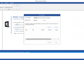 Stellar Converter for Database screenshot