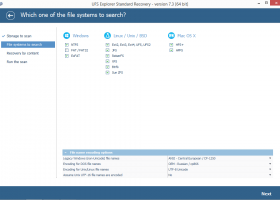 UFS Explorer Standard Recovery (Windows) screenshot