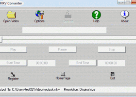 MKV Converter screenshot