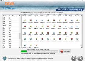 NTFS Files Data Recovery Software screenshot