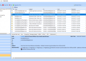 Damaged PST File Repair Software screenshot