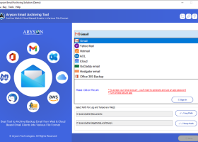 Aryson Email Archiving Software screenshot