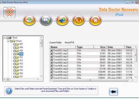 Data Doctor Recovery iPod Media screenshot