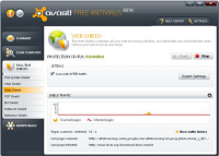 avast! 5 Pro Antivirus screenshot