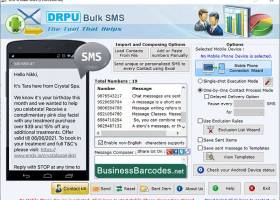 Mobile Text Messaging Application screenshot