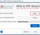 Convert MSG to PDF Without Outlook