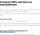 C# Export PDFs and Save to MemoryStream