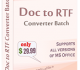 Doc to RTF Converter Batch