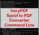 VeryUtils Spool to PDF Converter Command Line