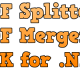 PDF Splitter and Merger SDK for .NET
