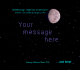 StarMessage Moon Phases screensaver