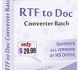 RTF TO DOC Converter Batch