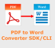 VeryUtils PDF to Word Converter SDK CLI