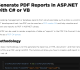 CSharp PDF Reports