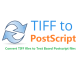 VeryUtils TIFF to Postscript Converter Command Line